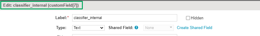 custom Field