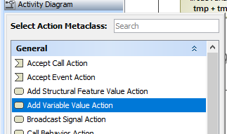 Add Variable Action