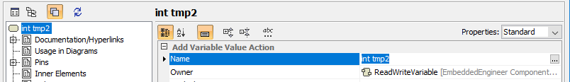 Add Variable Action