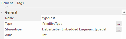 Primitves typedef