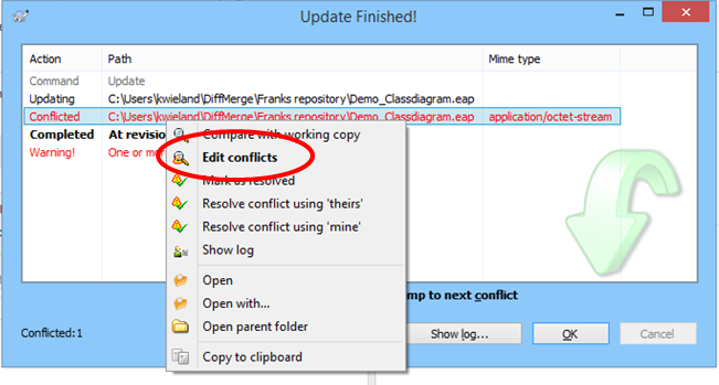 TortoiseSVN Integration (Version 2.6.1 or newer) - LemonTree