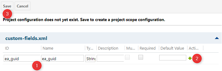 Add custom field step 2