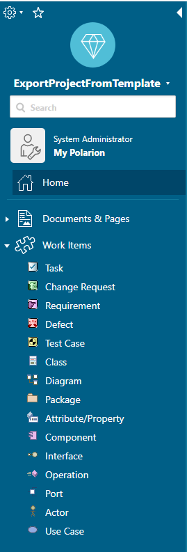 Template work item types