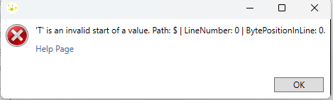error