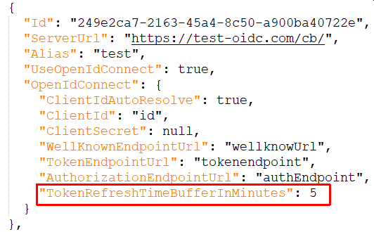 TokenRefreshTimeBuffer