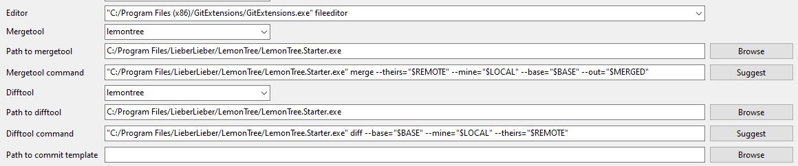 example setup